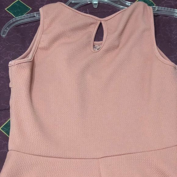 π± Blush Pink Skater Dress Size M - Picture 4 of 5